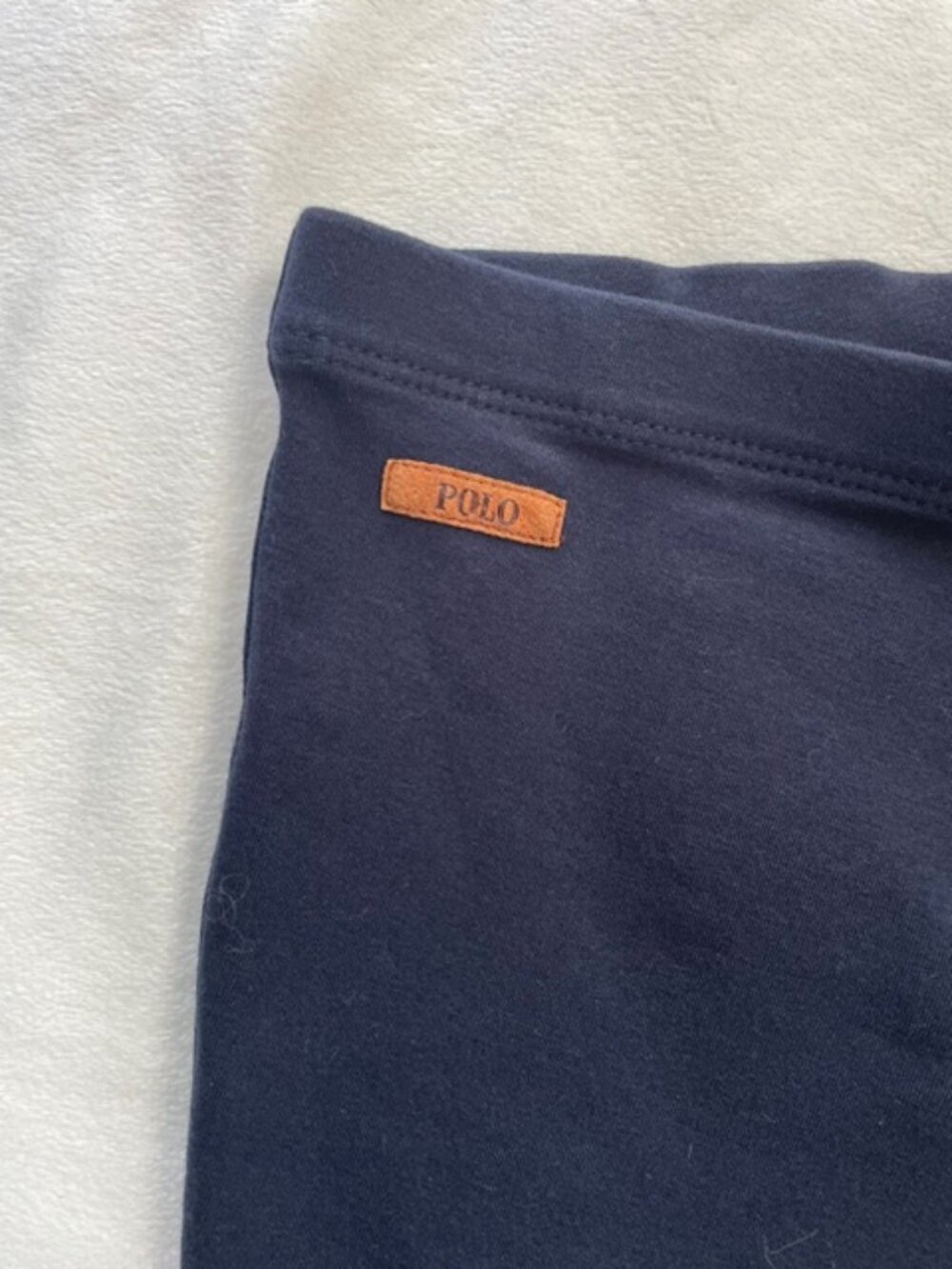 Polo Ralph Lauren Women's Equestrian Jogger Legging Pants, Blue Navy, Size S - Picture 3 of 7